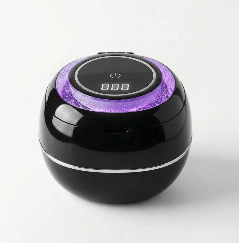 Black closeup with display